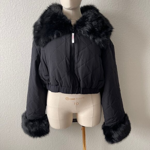 Selkie Jackets & Blazers - NWT Selkie Caviar Airhart Puffer XL